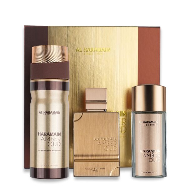 Al Haramain Amber Oud Gold Edition Gift Set