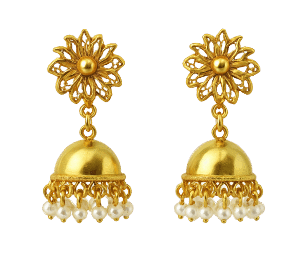 Brincos Meenakari Jhumki
