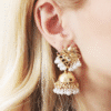 Brincos Meenakari Jhumki